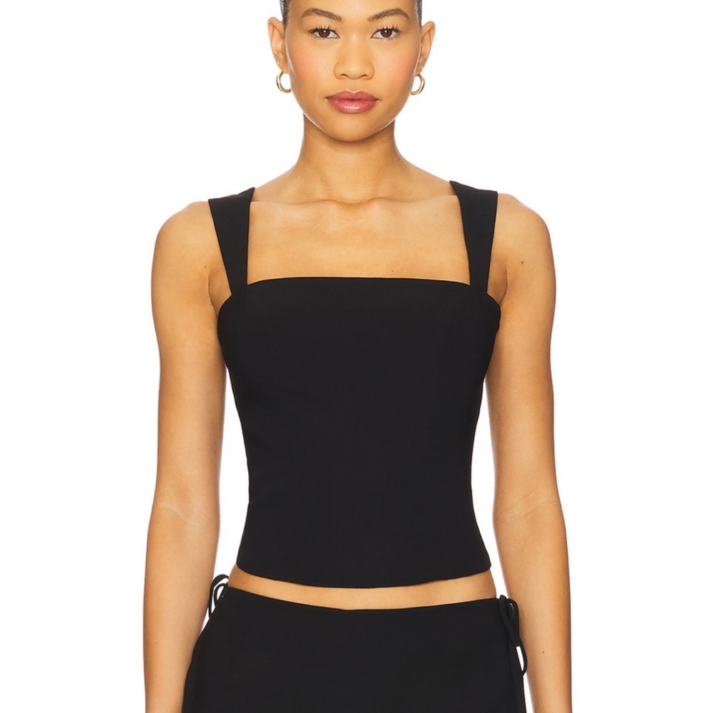 Amanda Uprichard Ceronne Top black